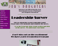 Washington Job's Daughters Hompage'Thumbnail