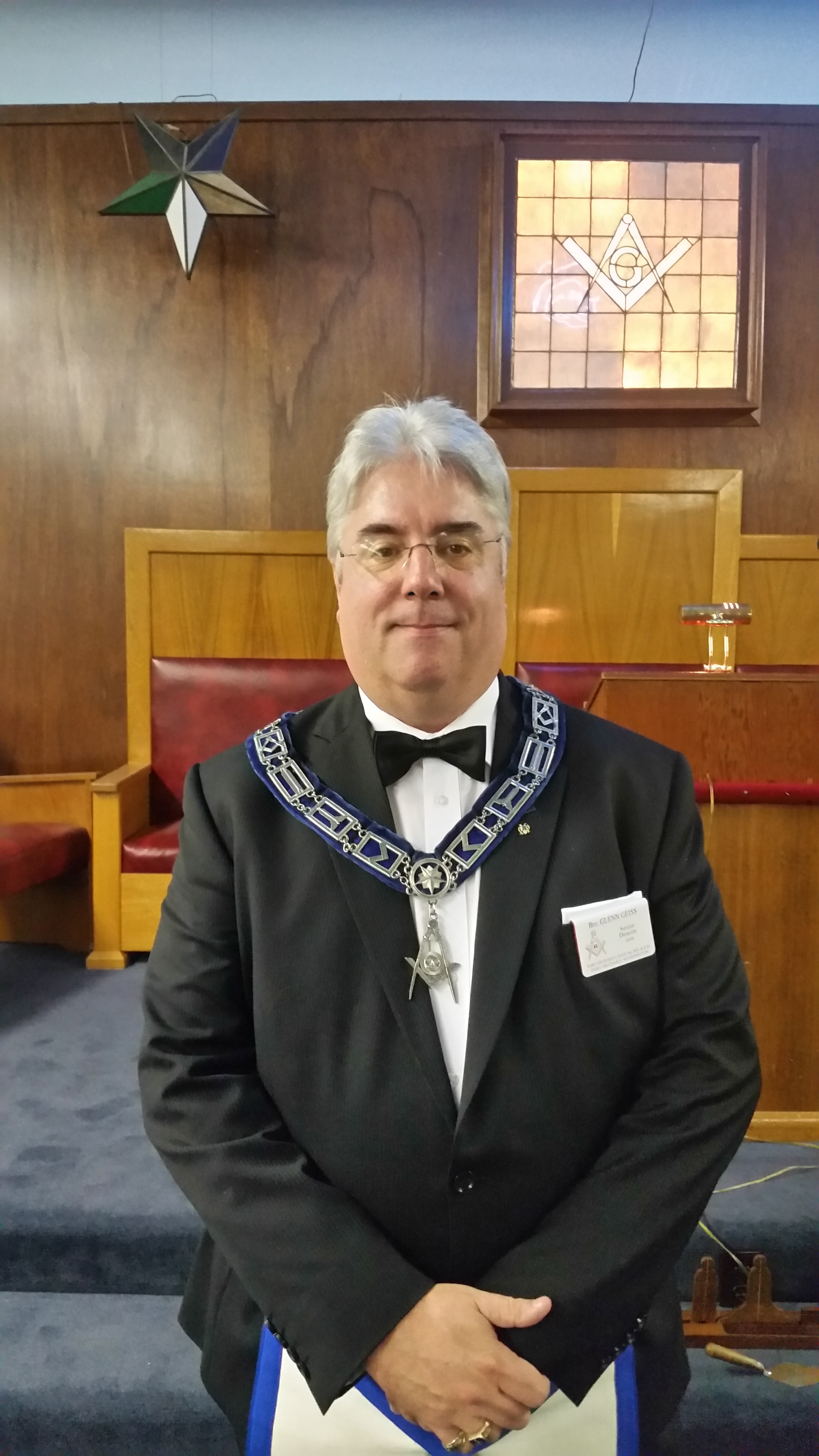 Senior Deacon Glenn Geiss