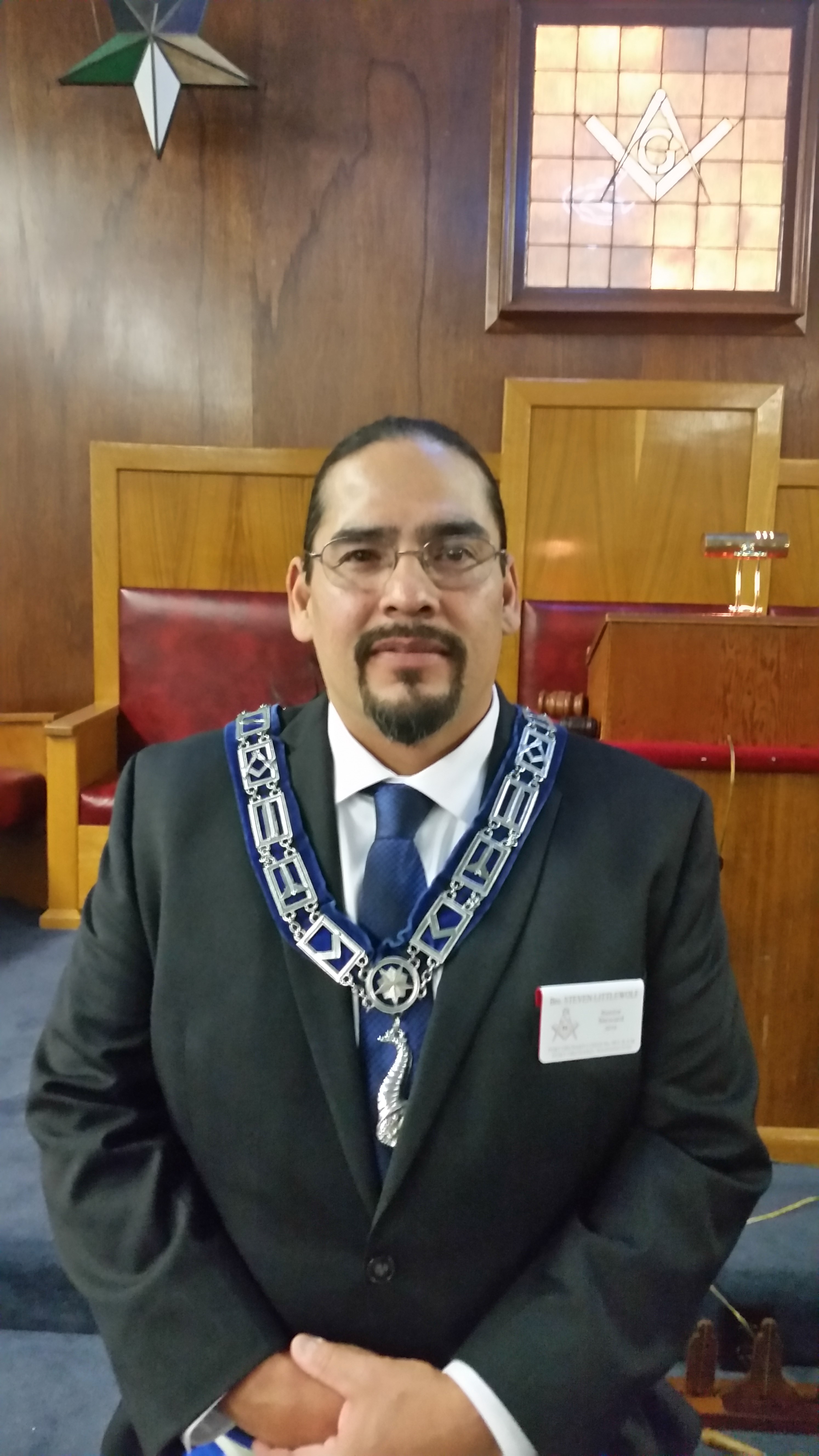 Senior Steward Steve Littlewolf